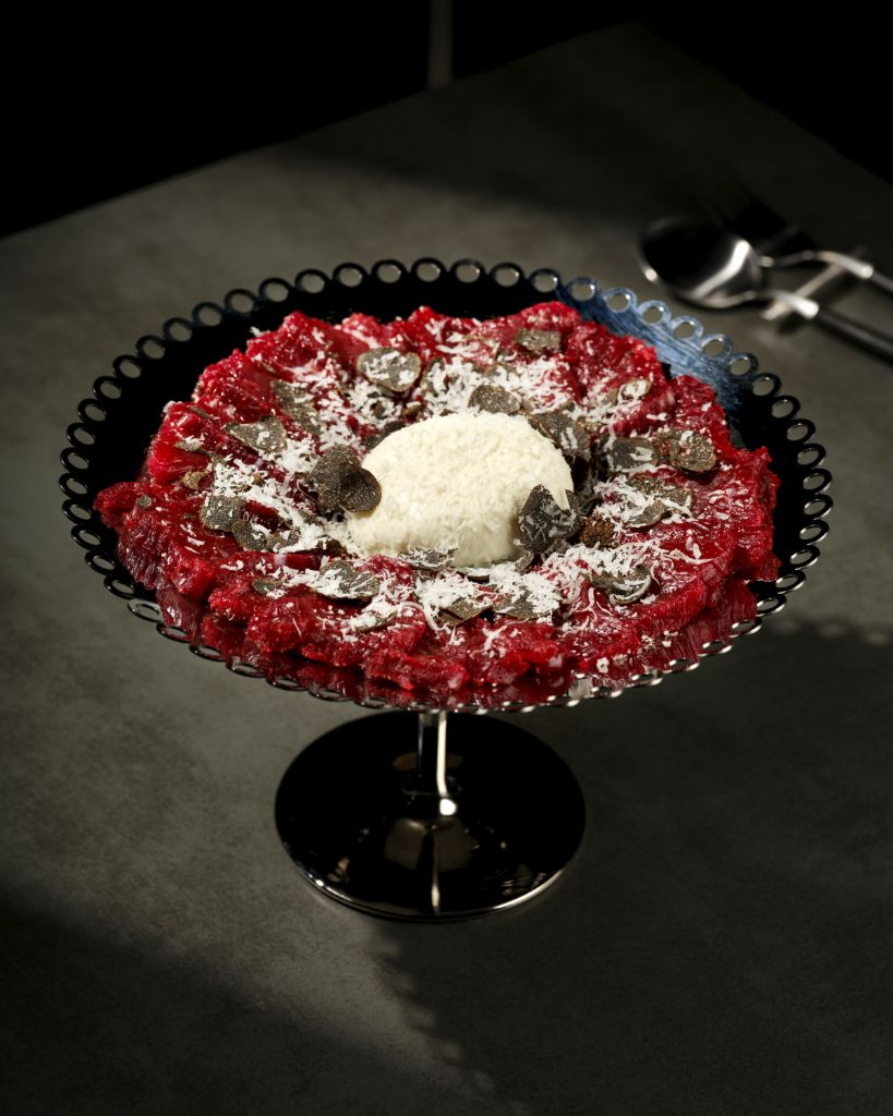 연남동 맛집 로위즘 뭉티기 시그니처 - 트러플 한우 뭉티기 부라타치즈 홈대 데이트 코스 기념일 디너